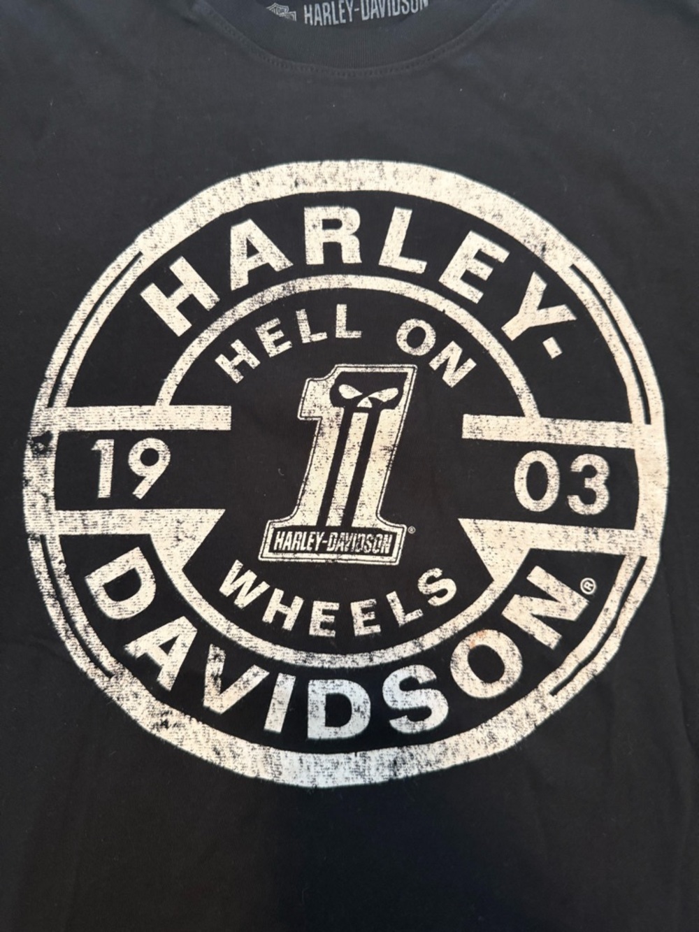 Harley-Davidson black label slim fit shirt.